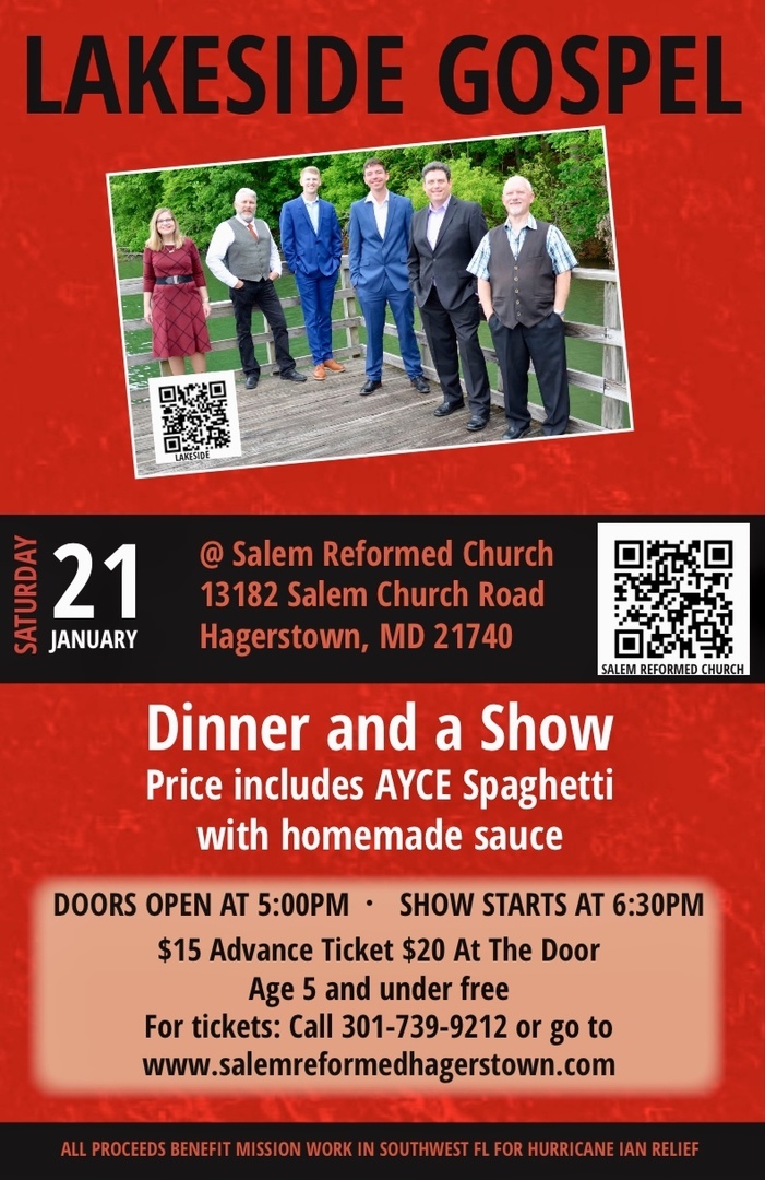 LakeSide Bluegrass Gospel and AYCE Spaghetti, Hagerstown, Maryland, United States