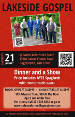 LakeSide Bluegrass Gospel and AYCE Spaghetti