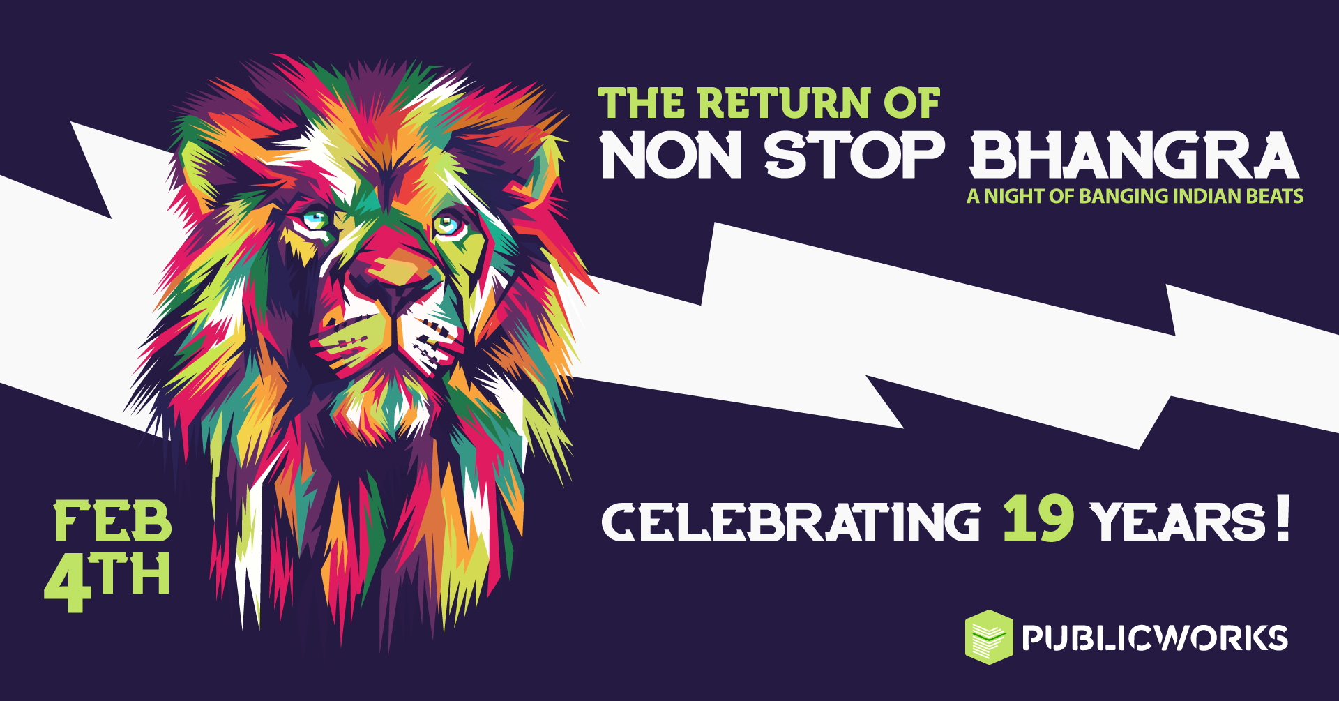 Non Stop Bhangra Returns To Public Works to Celebrate 19 Years, San Francisco, California, United States