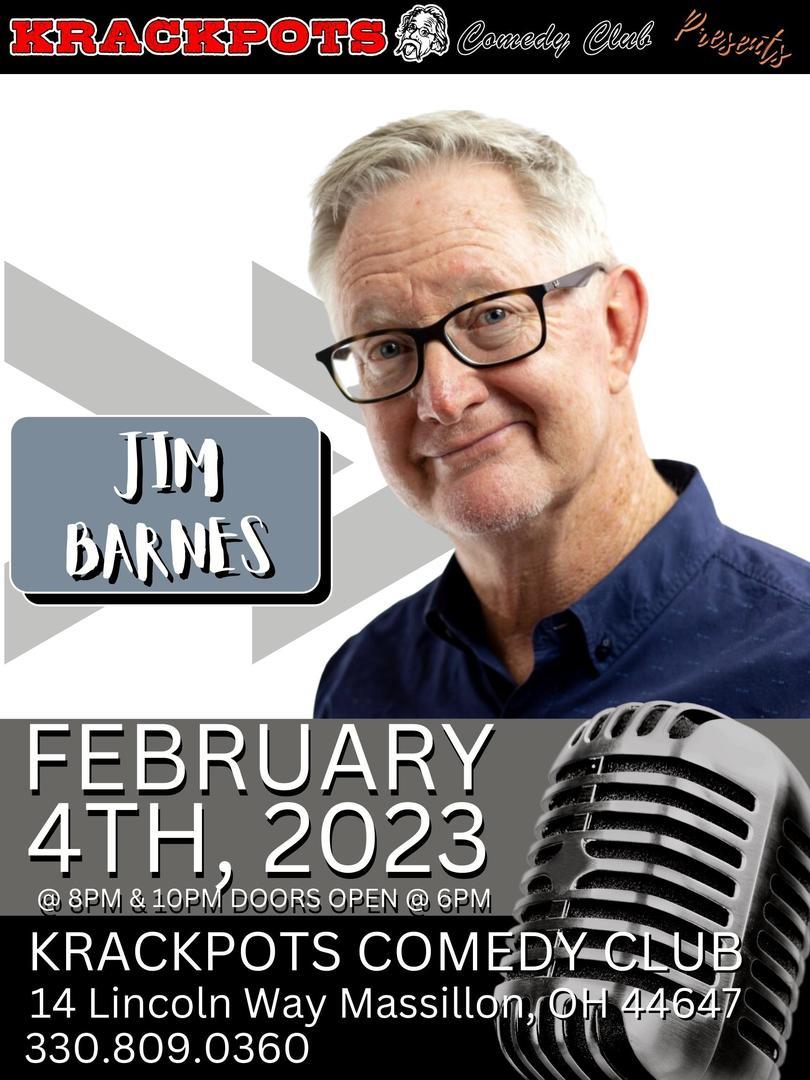 Comedian Jim Barnes at Krackpots Comedy Club, Massillon, Massillon, Ohio, United States