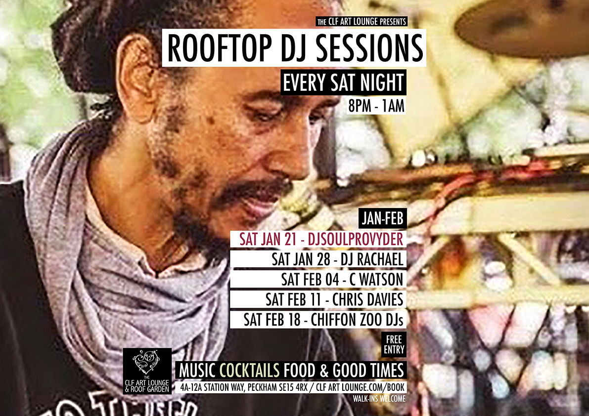 Saturday Night Rooftop DJ Session with djsoulprovyder, Free Entry, London, England, United Kingdom
