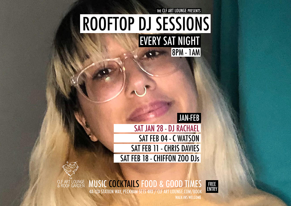 Saturday Night Rooftop DJ Session with Rachael, Free Entry, London, England, United Kingdom