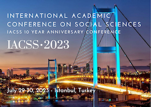 International Academic Conference on Social Sciences, Taksim, İstanbul, Turkey