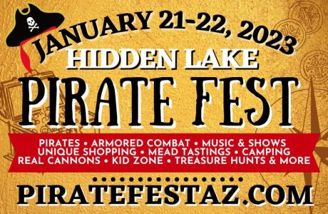 Pirate Fest at Hidden Lake January 21-22, Buckeye, Arizona, United States
