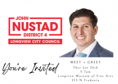 John Nustad for City Council District 4 Meet + Greet