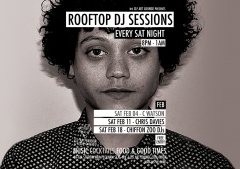 Saturday Night Rooftop DJ Session with C Watson, Free Entry