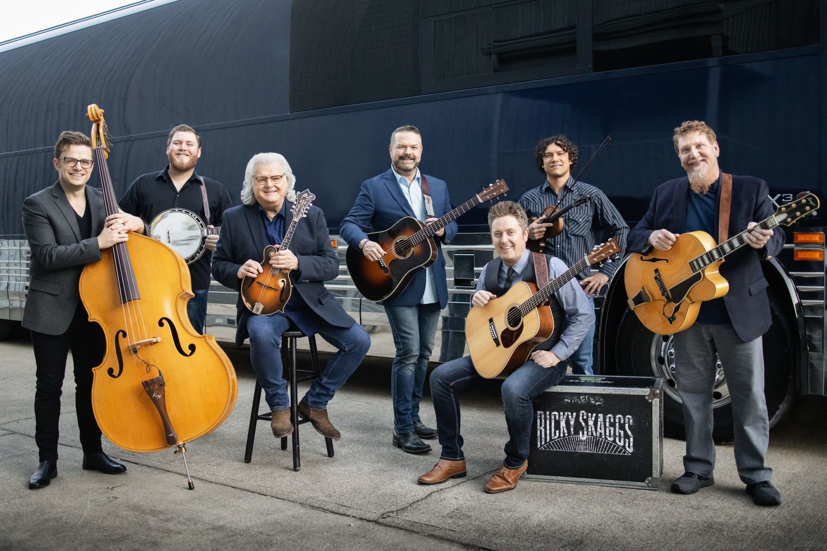 Ricky Skaggs and Kentucky Thunder with Blue Hazard and Jerry Allen, Stillwater, Minnesota, United States