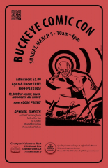 Buckeye Comic Con, March 5, 2023 Courtyard Marriott Columbus West