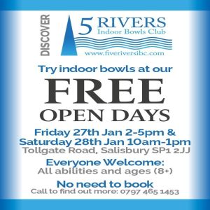 Five Rivers Indoor Bowls Club Open Day, Salisbury, England, United Kingdom