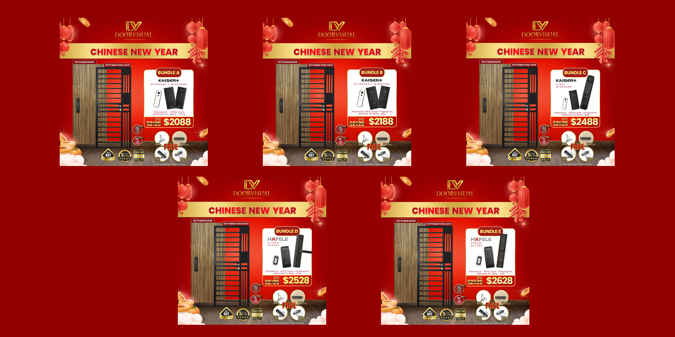 Chinese New Year Bundle Promotion, Online Event