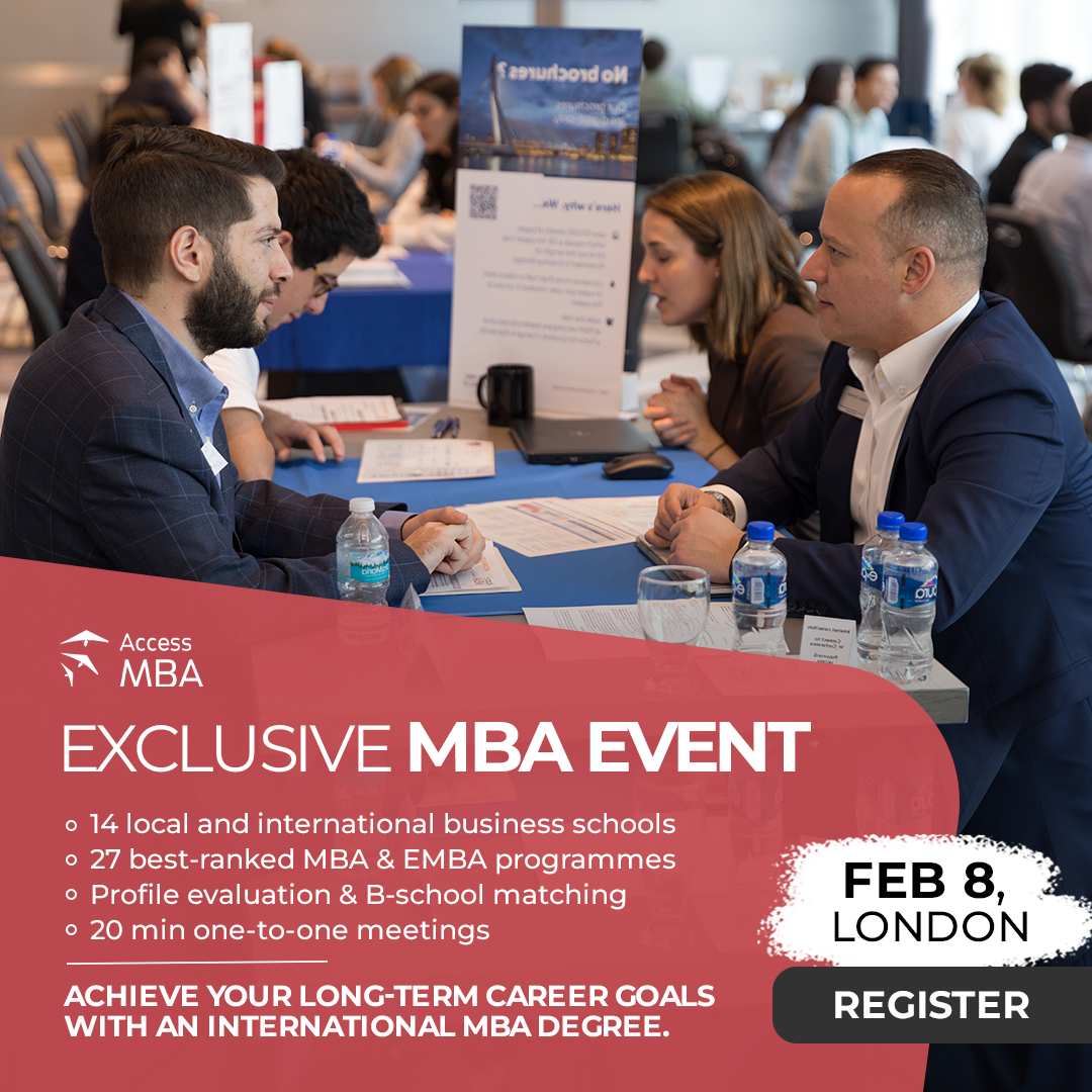Invest In Your Growth At The Access MBA Event In London, London City, London, United Kingdom