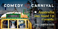 Australia Day Stand Up Comedy in Camden
