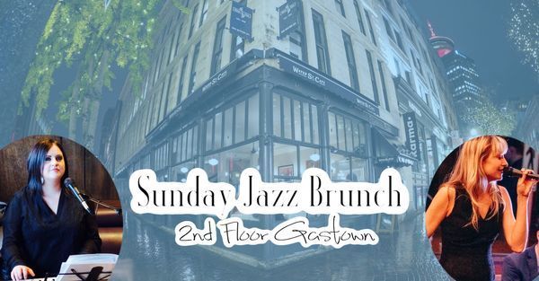Vocal Jazz Brunch in Gastown by the Steam Clock, Vancouver, British Columbia, Canada