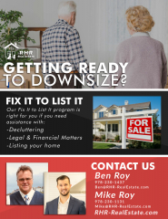 Downsizing your family home