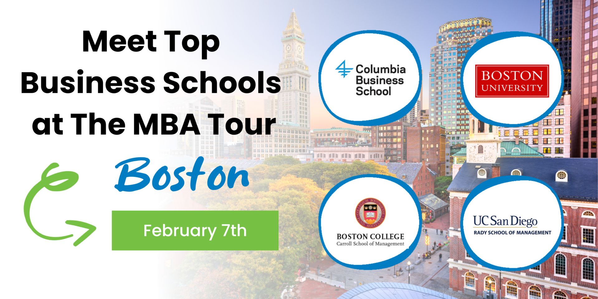 The MBA Tour Boston - Meet Top MBA Programs on Feb 7, Boston, Massachusetts, United States