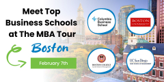 The MBA Tour Boston - Meet Top MBA Programs on Feb 7