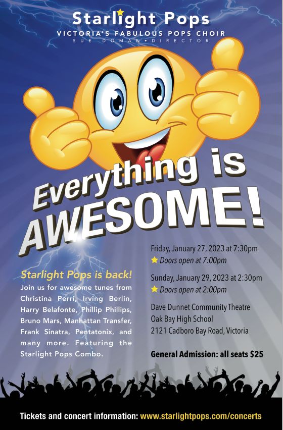 Starlight Pops presents "Everything is AWESOME!", Victoria, British Columbia, Canada
