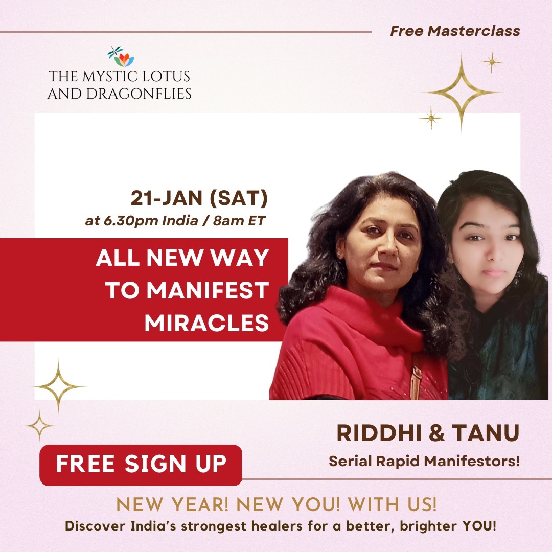All New Way To Manifest Miracles- Masterclass, Online Event