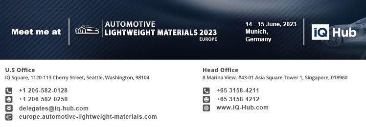 Automotive Lightweight Materials Europe 2023, Munich, Germany,Berlin,Germany