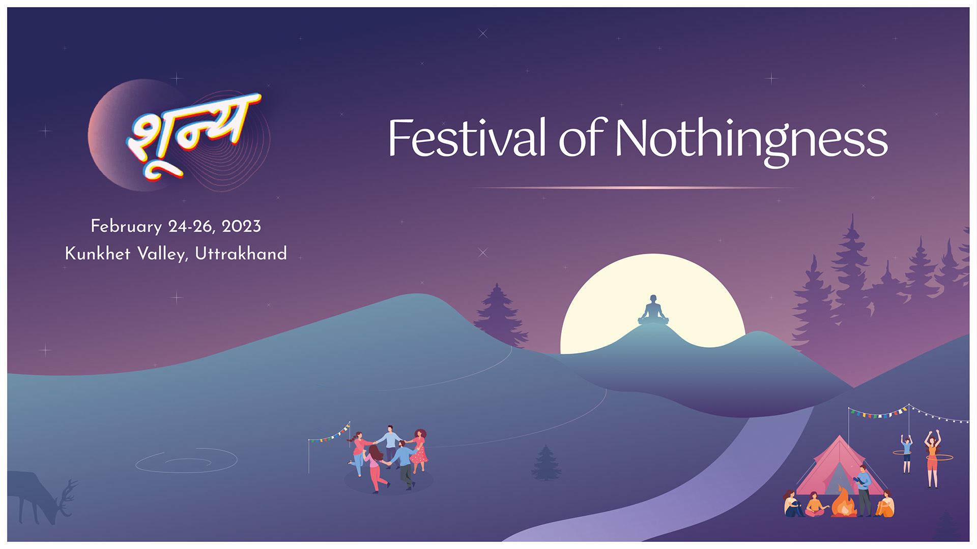 Shoonya Festival of Nothingness, Nainital, Uttarakhand, India