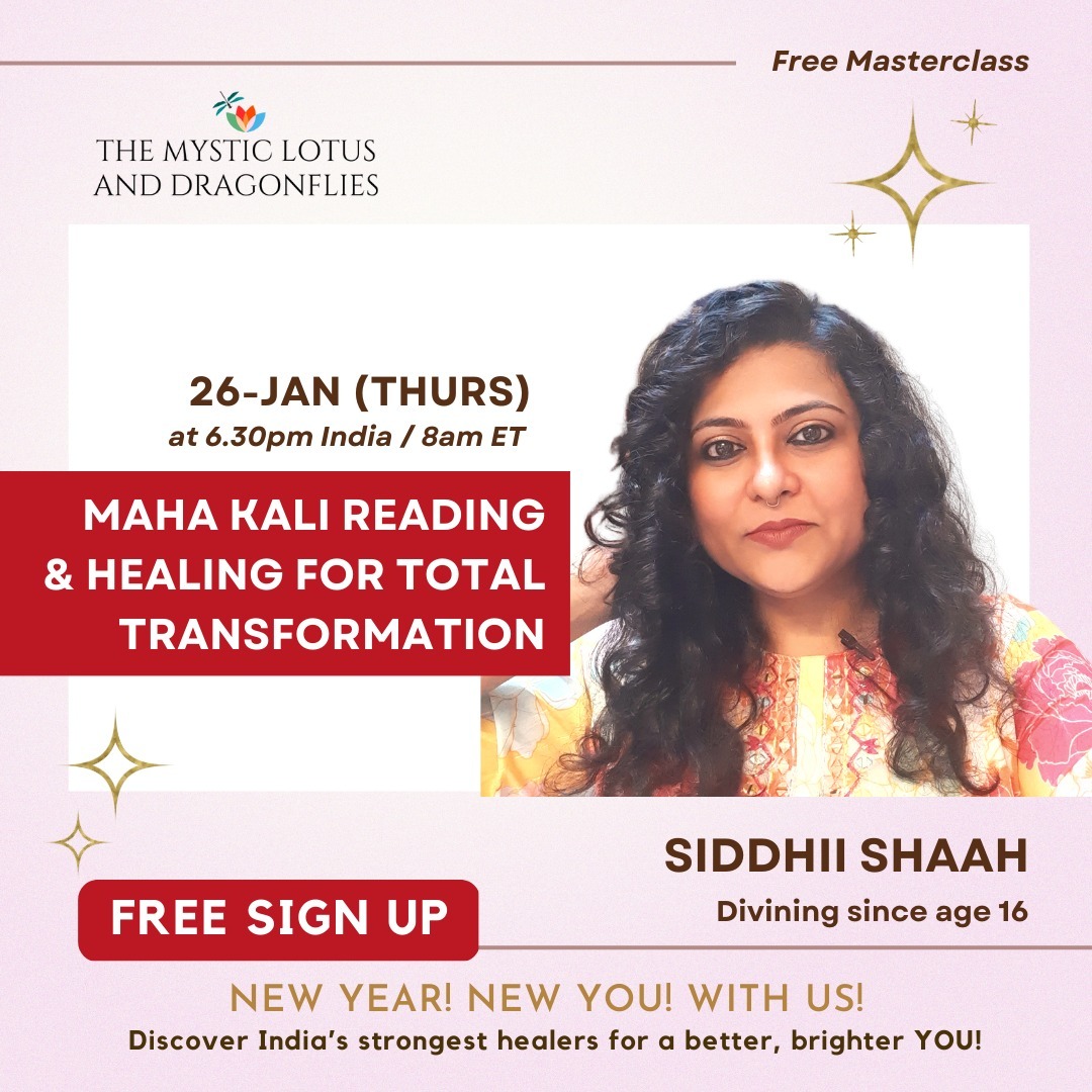 Maha Kali Reading & Healing for Total Transformation-Masterclass!, Online Event