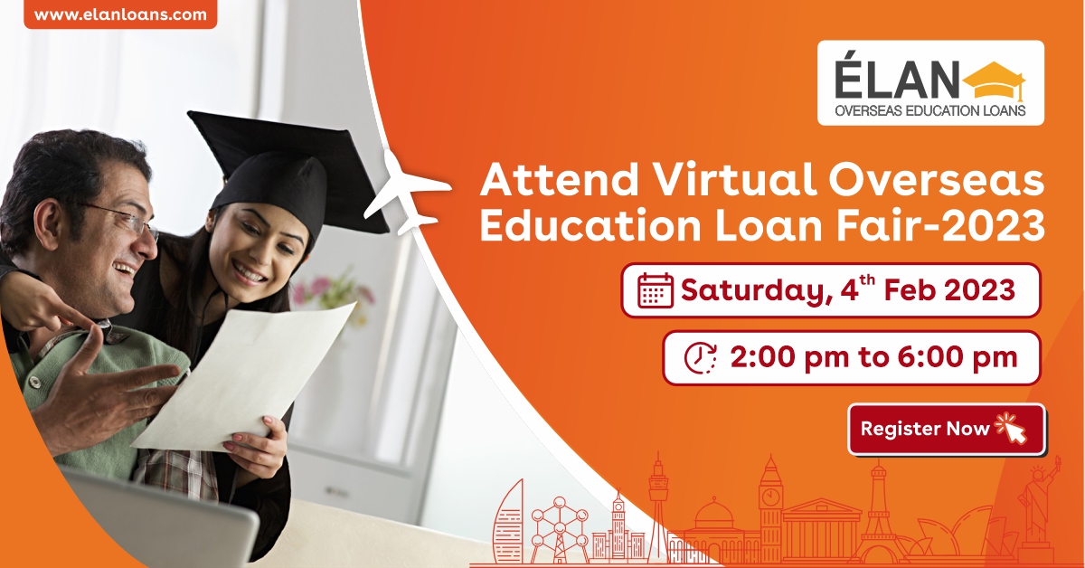 ELAN Virtual Overseas Education Loan Fair-2023, Online Event