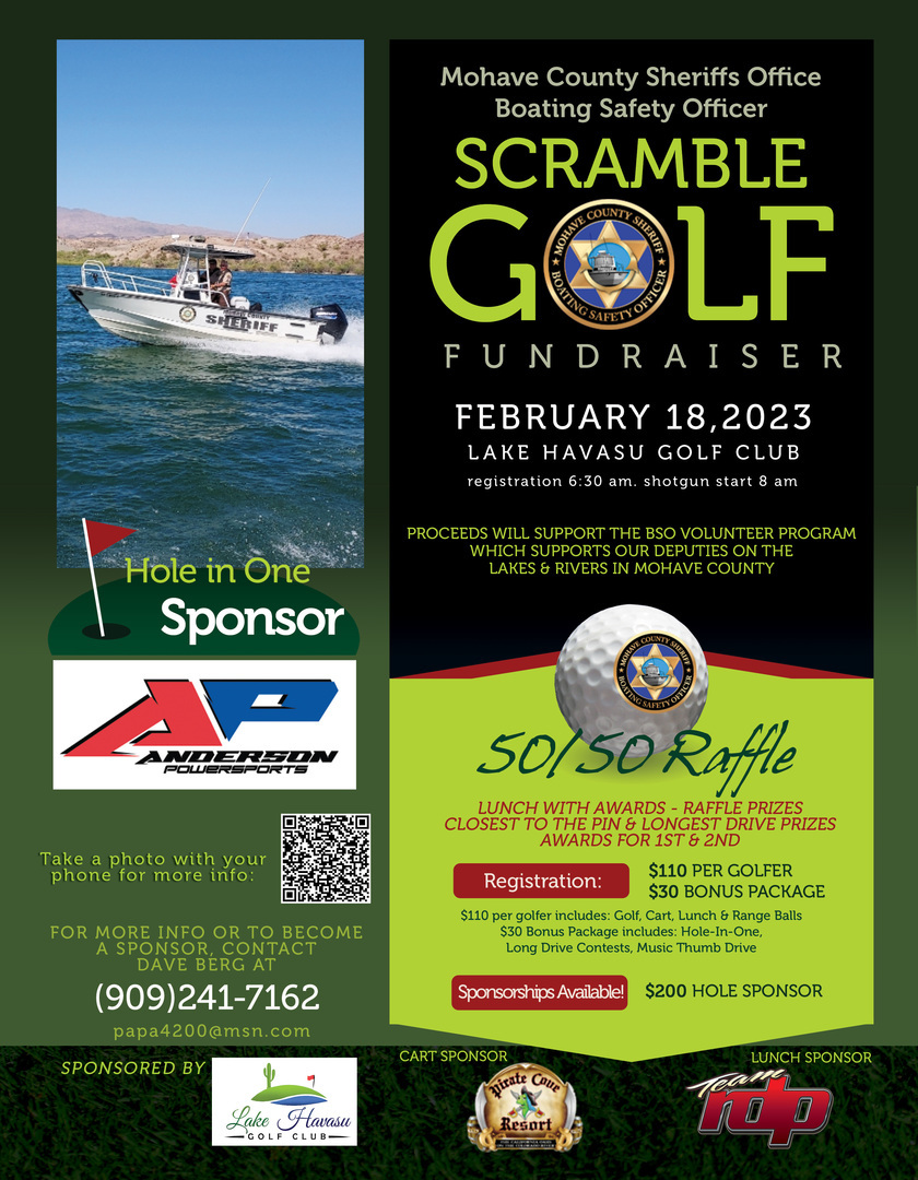Mohave County Sheriff's Office - Boater Safety Officers Golf Tournament, Lake Havasu City, Arizona, United States