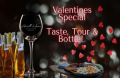 Taste, Tour and Bottle with the Wine maker, select Sundays at Averill House Vineyard in Brookline, NH