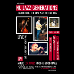 Nu Jazz Generations with Tom Remon and Neil Yeates Quartet (Live) + DJ Gordon Wedderburn, Free Entry
