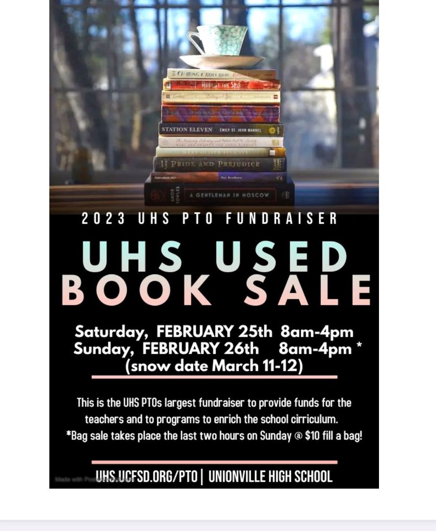 Unionville High School Used Book Sale, Kennett Square, Pennsylvania, United States