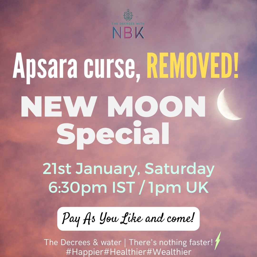 Apsara curse, REMOVED! Call with The Decrees!, Online Event