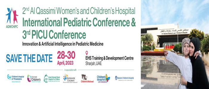 2nd Al Qassimi Women's and Children's Hospital International Pediatric and 3rd International PICU, Sharjah, United Arab Emirates
