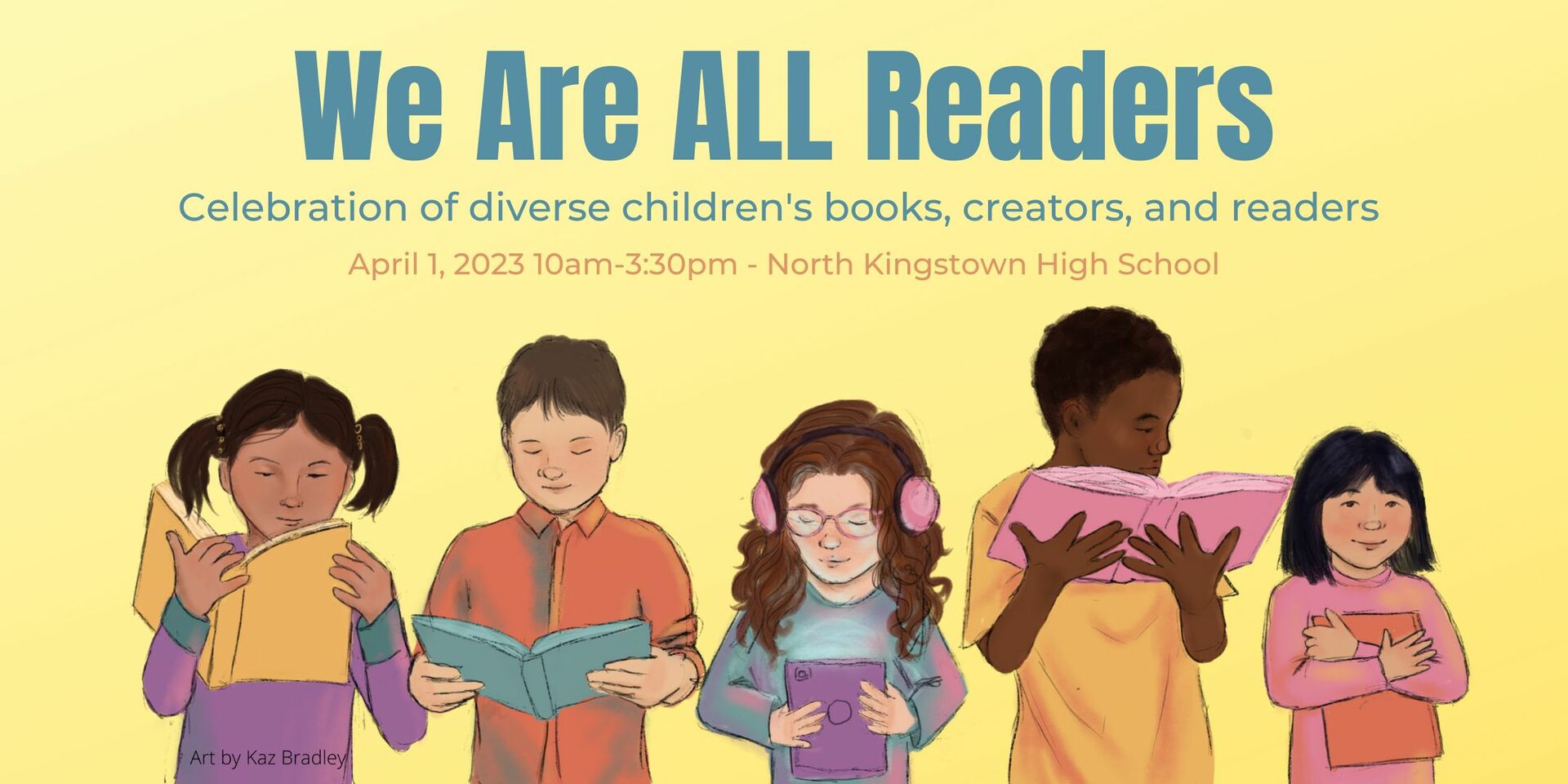 We Are ALL Readers Children's Book Festival, North Kingstown, Rhode Island, United States