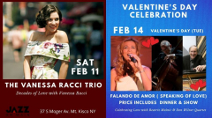Celebrate Love w/ The Vanessa Racci Trio Mt Kisco NY