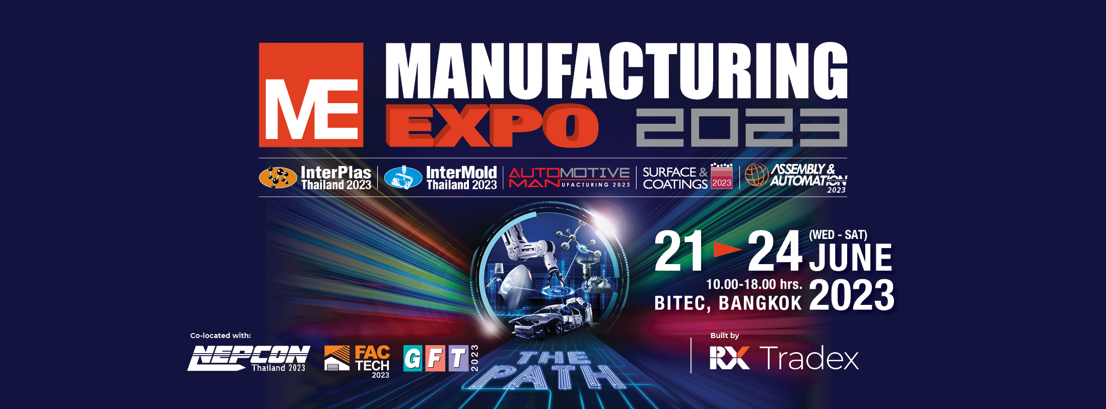 Manufacturing Expo 2023, Bangkok Thailand, Bangkok, Thailand