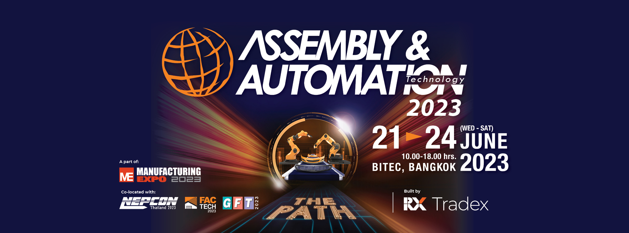 Assembly & Automation Technology 2023, Bangkok Thailand, Bangkok, Thailand