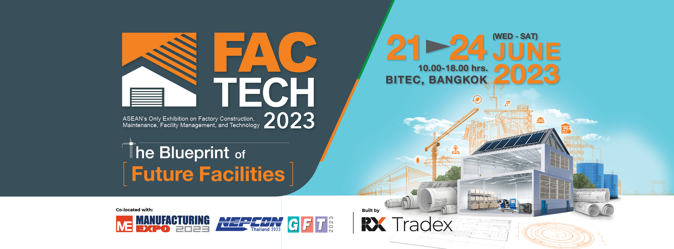 FACTECH 2023, Bangkok Thailand, Bangkok, Thailand