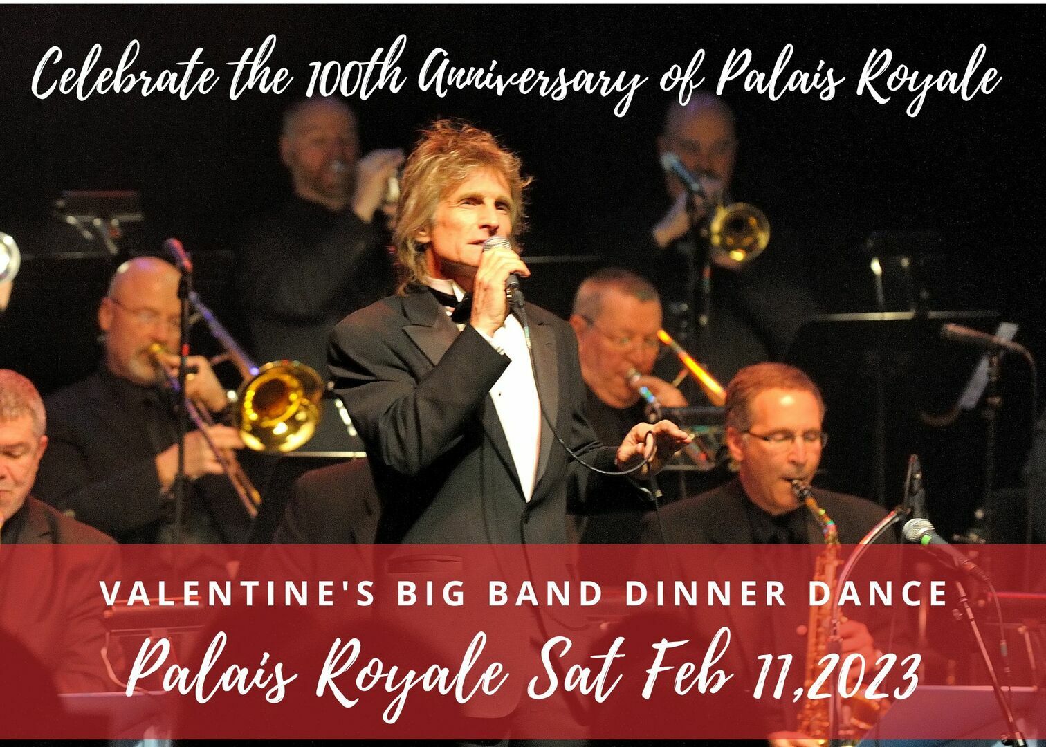 Valentine's Big Band Dinner Dance - February 11th 2023 - Palais Royale - Sinatra, Glenn Miller...., Toronto, Ontario, Canada