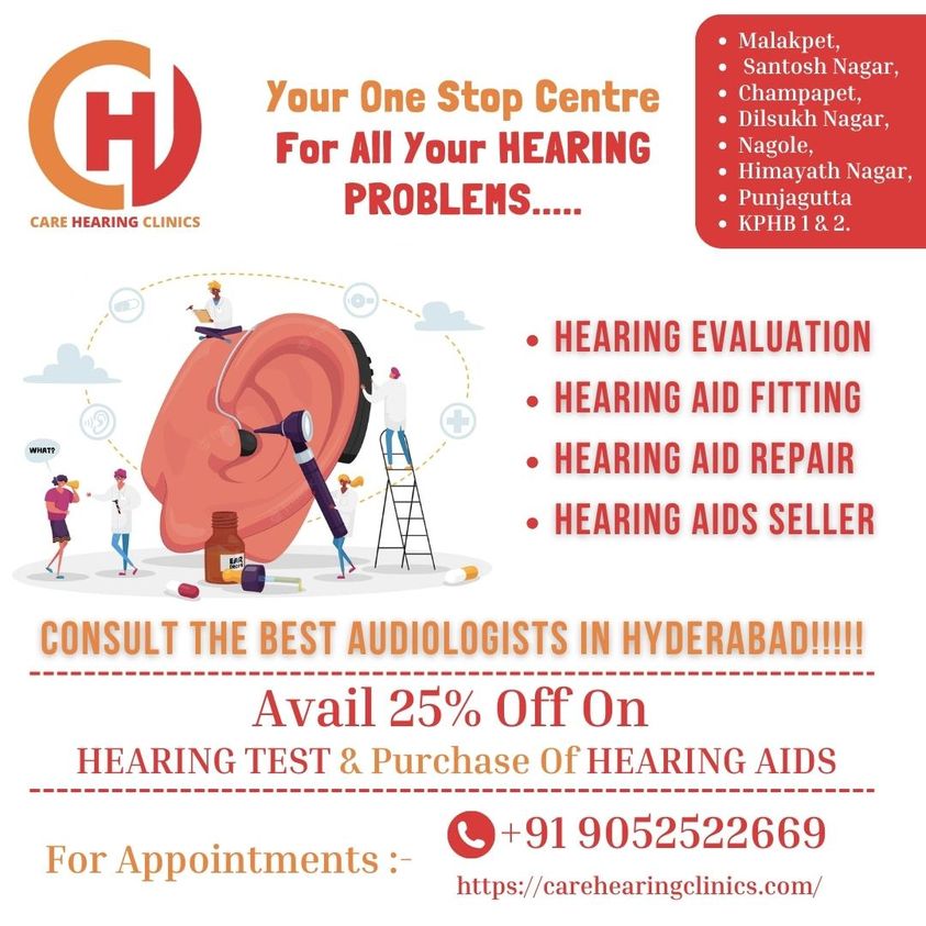 Best hearing audiologist in Santosh nagar | best ear wax removeal doctor in KPHB | Best hearing clinic in Himayath Nagar, Hyderabad, Andhra Pradesh, India