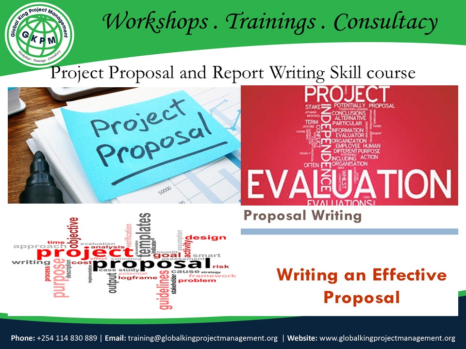 Project Proposal And Report Writing Skill Course, Nairobi, Nairobi County,Nairobi,Kenya