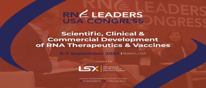 RNA Leaders USA, Boston, September 2023 - mRNA, RNAi, ASOs, oligonucleotides, vaccines, microRNAs, Boston, Massachusetts, United States