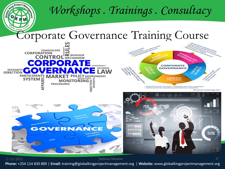 Corporate Governance Training Course, Nairobi, Nairobi County,Nairobi,Kenya
