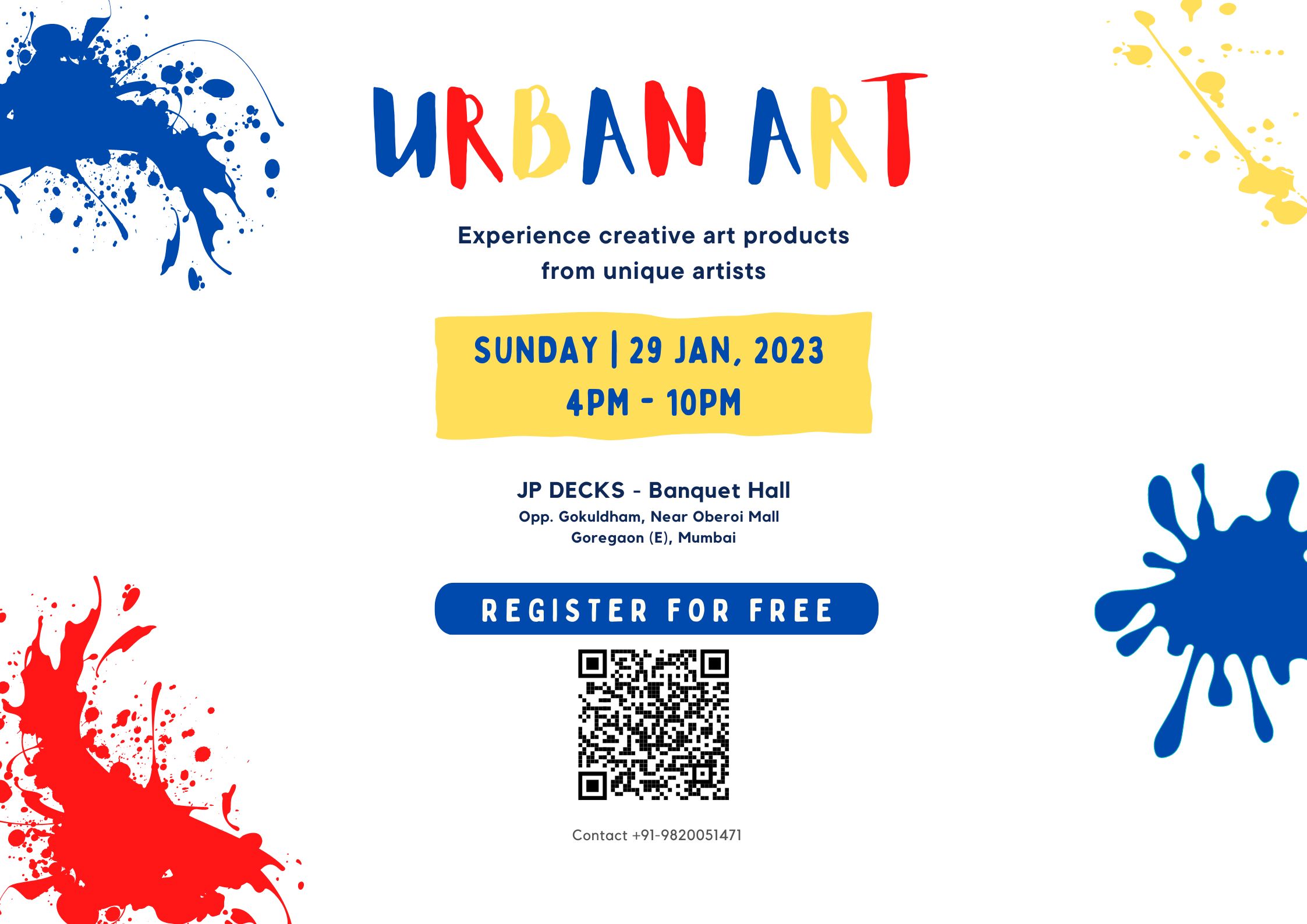 Urban Art Exhibition & Art Market, Mumbai suburban, Maharashtra, India