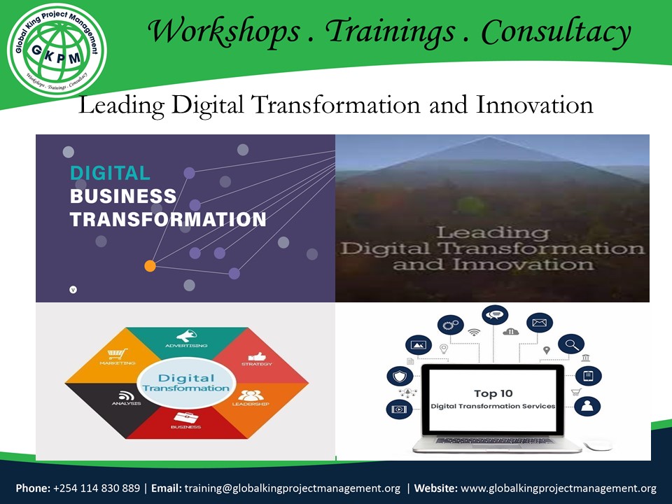 Leading Digital Transformation And Innovation, Nairobi, Nairobi County,Nairobi,Kenya