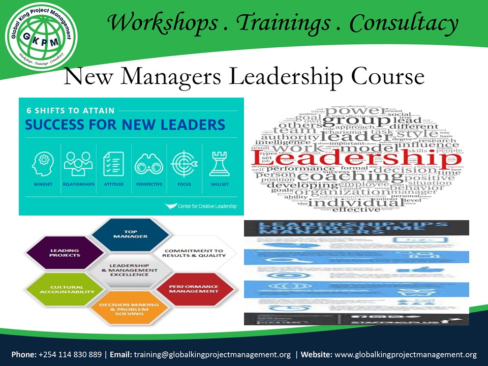 New Managers Leadership Course, Nairobi, Nairobi County,Nairobi,Kenya