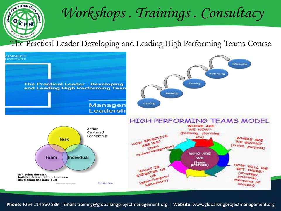 The Practical Leader Developing And Leading High Performing Teams Course, Mombasa city, Mombasa county,Mombasa,Kenya