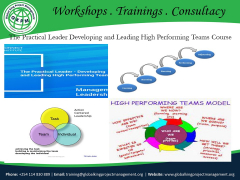 The Practical Leader Developing And Leading High Performing Teams Course