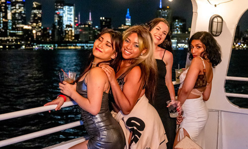 NYC Friday Spring Midnight Yacht Party Cruise at Skyport Marina Jewel 2023, New York, United States