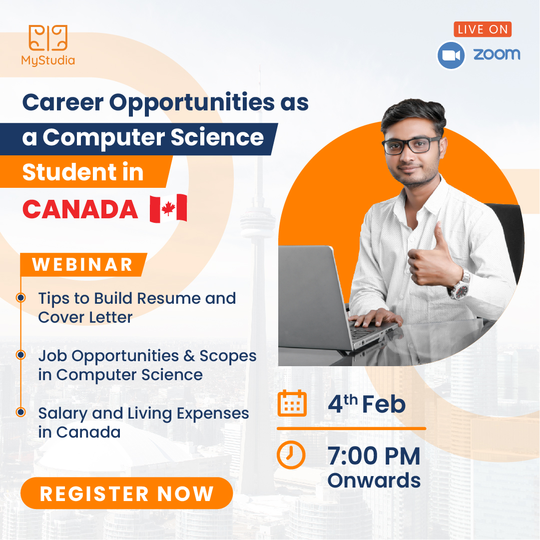 Webinar: Career Opportunities for Computer Science Students in Canada, Online Event