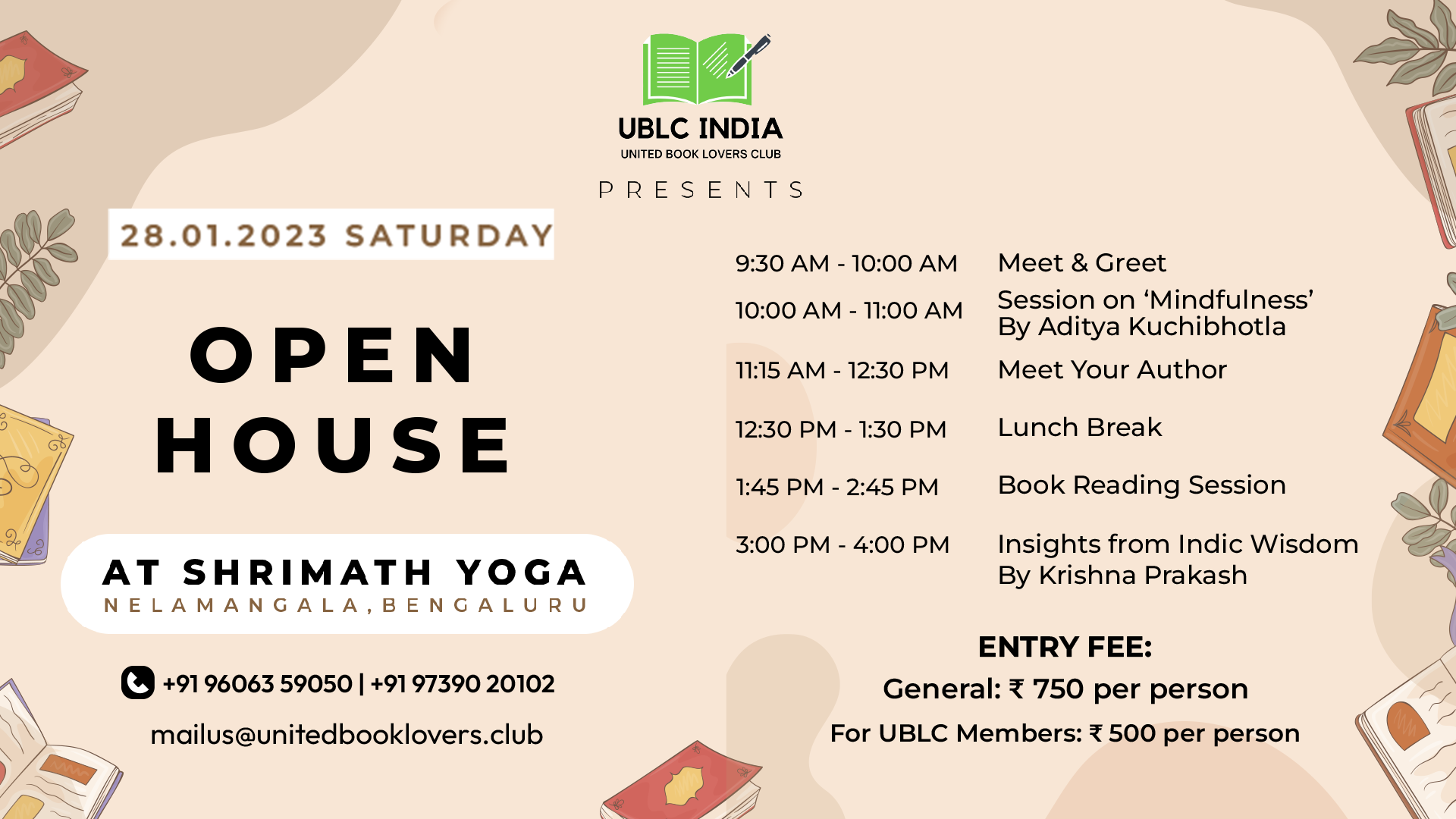 UBLC Open house, Bangalore, Karnataka, India